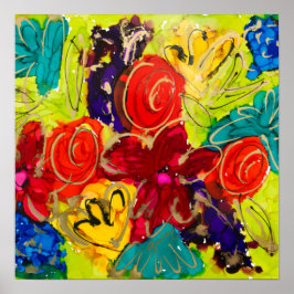 自然話ロビチュードウォールアート ポスター