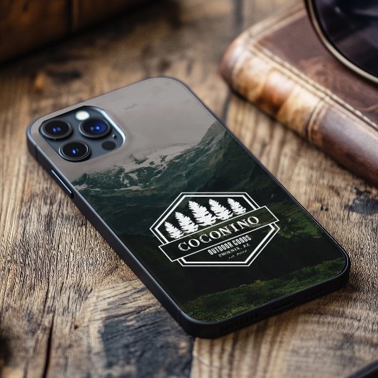 自然豊かな山のマスキュリンなデザイン Case-Mate iPhoneケース