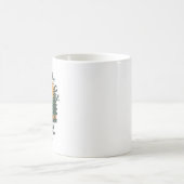 自然豊かな森の家族再会 コーヒーマグカップ (中央)