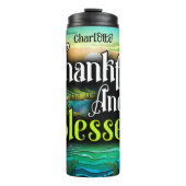 自然賛美の静かさに感謝する タンブラー (正面)