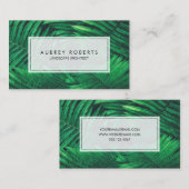 自然造園建築用シダ植物 名刺 (正面/裏面)