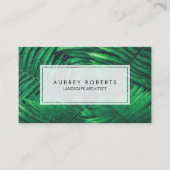 自然造園建築用シダ植物 名刺 (正面)