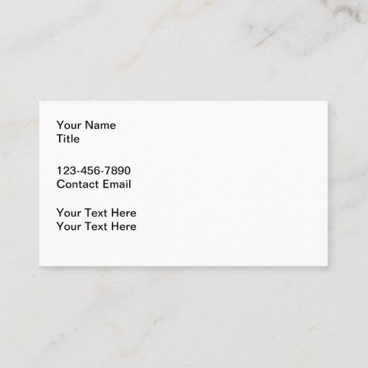 自然野生動物カエル動物テーマ 名刺 (裏面)