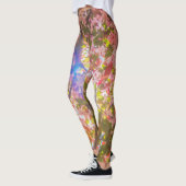 自然開花花ライトサン開花 レギンス (左)