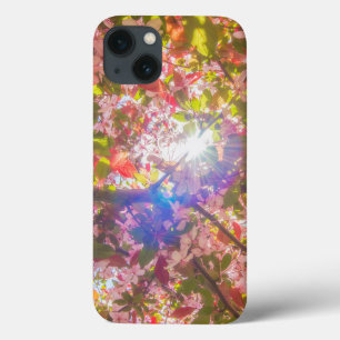 自然開花花ライトサン開花 iPhone 13ケース