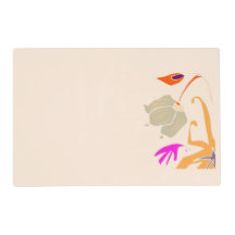 自然関連積層ランチョンマット