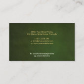 自然障害医学イラストレーション名刺 名刺 (裏面)