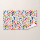 自然離れパターンPIPパイプラーホームデザイナー バスタオルセット (ハンドタオル)