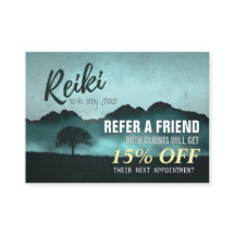 自然霊気マスターヨガインストラクター紹介カード