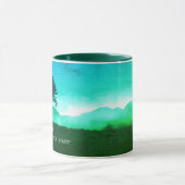 自然霊気マスターヨガ仲介インストラクターマグカップ マグカップ (中央)