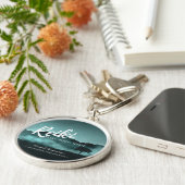 自然霊気マスター及びヨガ仲介インストラクター キーホルダー (側面)