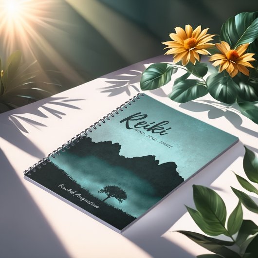 自然霊気マスター及びヨガ仲介インストラクター ノートブック