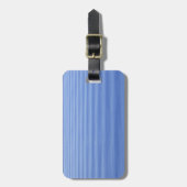 自然青さざ波のある水 ラゲッジタグ (正面縦)