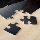 自然静かな美しいが穏やかな水に反射 ジグソーパズル (側面)