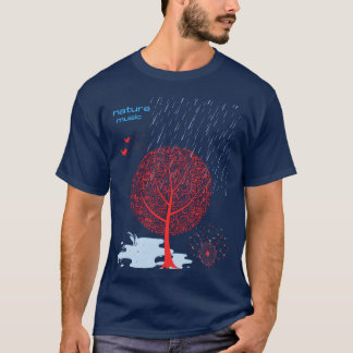 自然音楽 メロディック ネイチャー ギフト Tシャツ