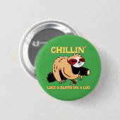 自然音 缶バッジ (正面&裏面)