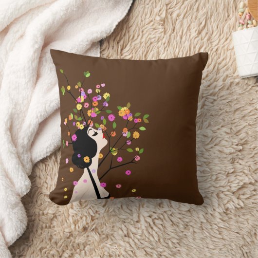 自然香水 クッション (ブランケット)