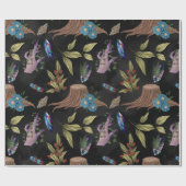 自然魔女ラッピング紙 ラッピングペーパー (フラット)