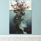 自然魔女 キャンバスプリント (インサイチュ (ウッドフロア))