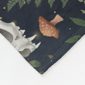 自然魔女 フリースブランケット (角)