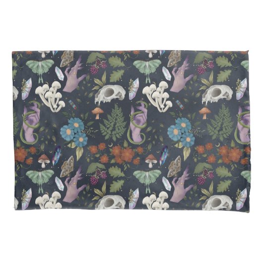 自然魔女 枕カバー (正面)