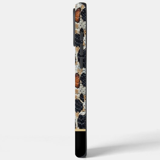 自然鮮やかのヘビの皮膚パターン Case-Mate iPhoneケース (裏面 / 左)