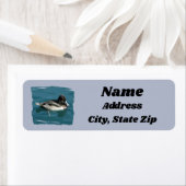 自然鳥リングや輪カモ水上の動物 ラベル (インサイチュ)