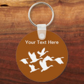 自然鳥 キーホルダー (正面)