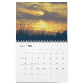 自然12 – 月の季節カレンダー カレンダー (3月 2026)