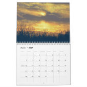 自然12 – 月の季節カレンダー カレンダー (3月 2027)