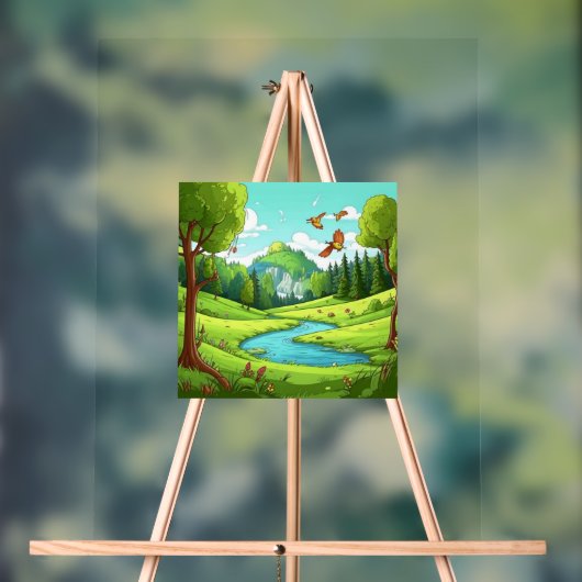 自然15. アクリルサイン (ニュートラル)