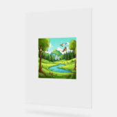 自然15. アクリルサイン (傾斜)