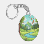 自然15. キーホルダー (正面左)