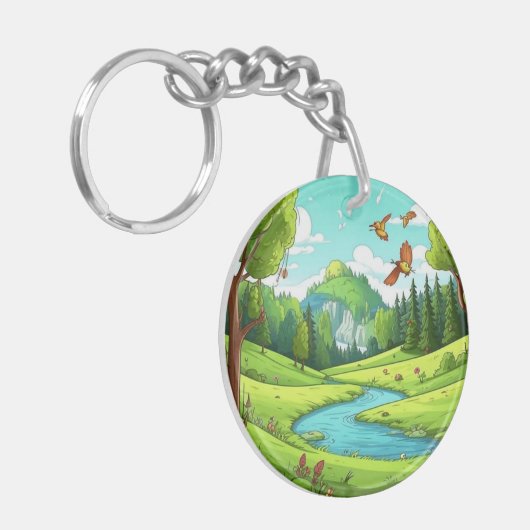 自然15. キーホルダー (正面左)