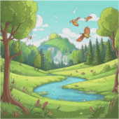 自然15. シール (正面)