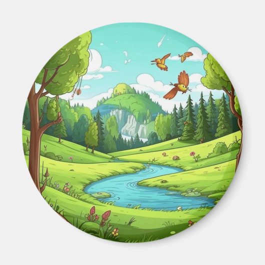 自然15. マグネット (正面)