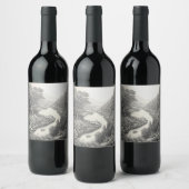 自然16. ワインラベル (ボトル)