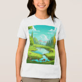 自然18. トライブレンドTシャツ (正面)