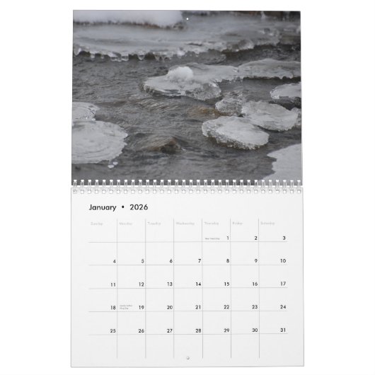 自然2010のカレンダーの場面 カレンダー (1月 2026)