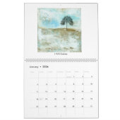 自然2012枚の巨大なカレンダーのファインアートの絵画 カレンダー (1月 2026)