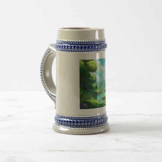 自然23. ビールジョッキ (正面左)