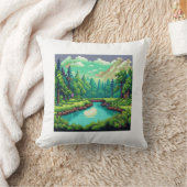 自然3. クッション (ブランケット)