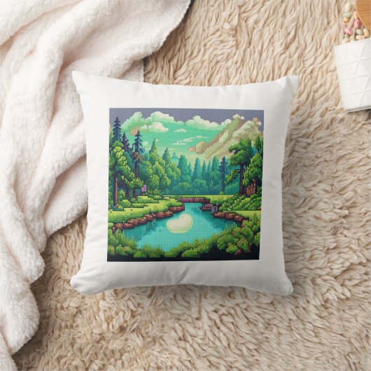 自然3. クッション (ブランケット)