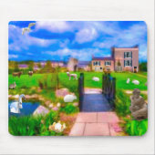 自然3 マウスパッド (正面)