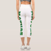 自然 カプリレギンス (裏面)