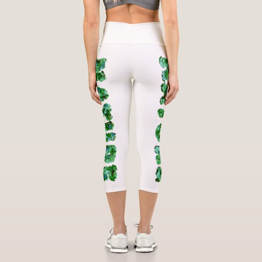 自然 カプリレギンス (裏面)