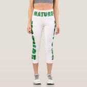 自然 カプリレギンス (正面)