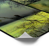 自然（カラス） ポスター (角)