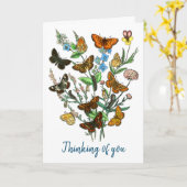 自然 カード (黄色い花)