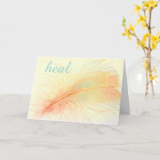 自然 カード (黄色い花)